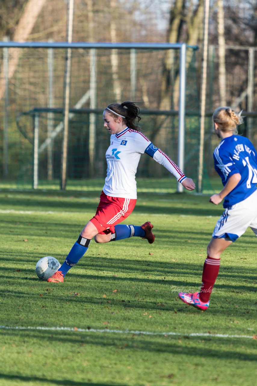 Bild 51 - B-Juniorinnen Hamburger SV - Holstein Kiel : Ergebnis: 0:1